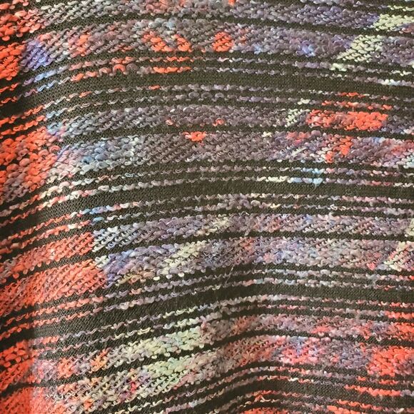 Inoah Size Small Asymmetrical Artsy Watercolor Stretch Long Tunic Top Dress USA - Picture 4 of 11